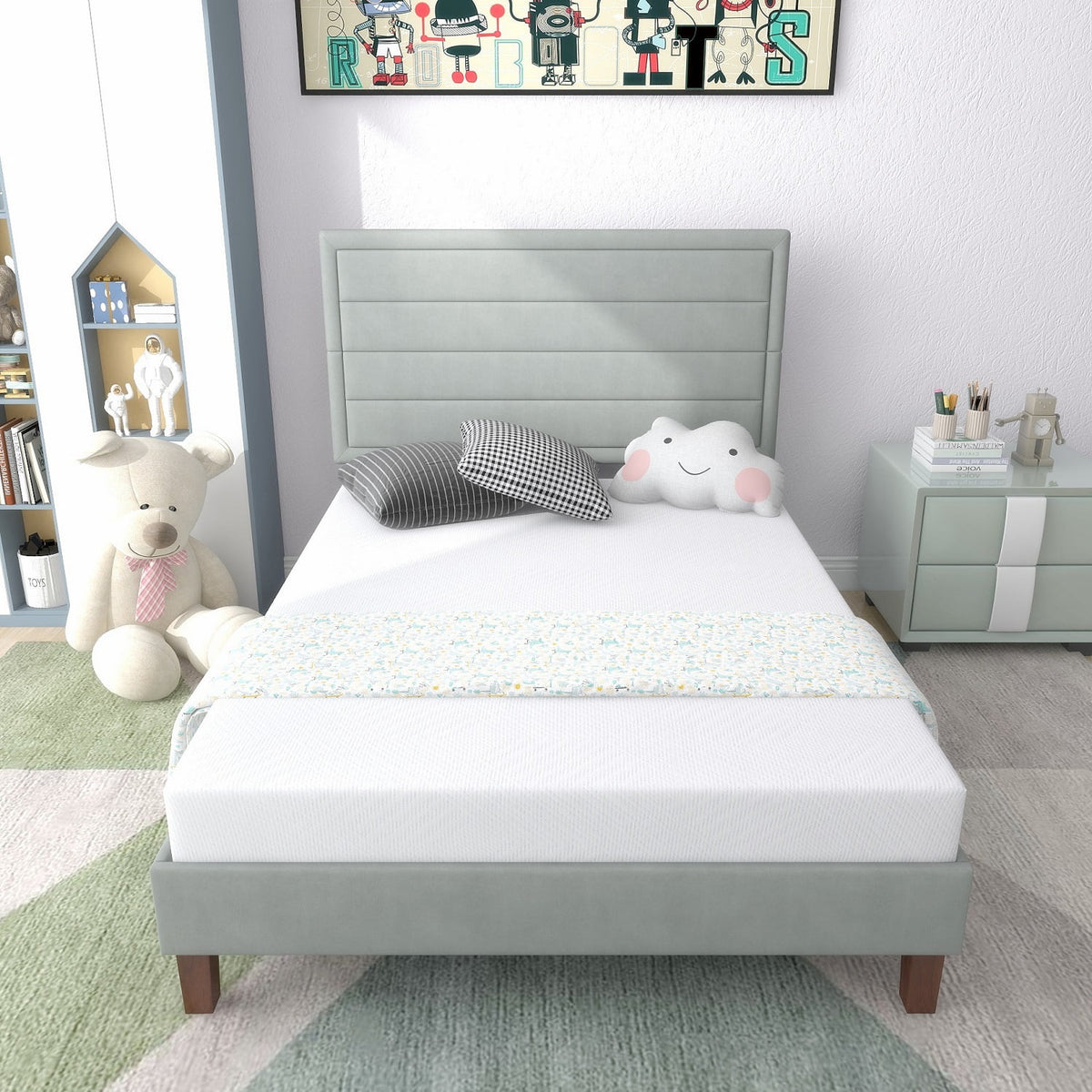 6 inch Medium Firm Memory Foam Mattress R987298