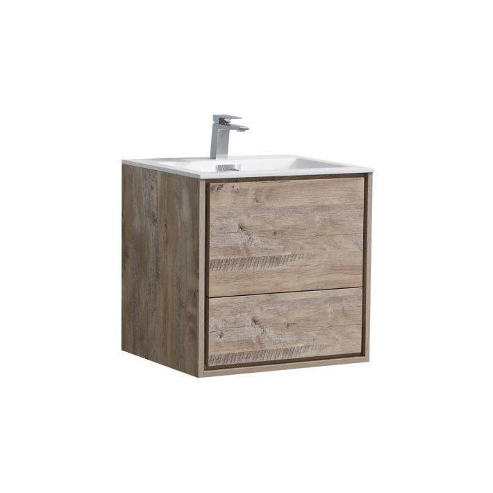 24 in. Wall Mount Nature Wood Bathroom Vanity A3310