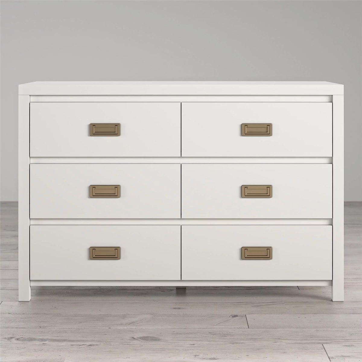 White 6 Drawer Kids' Dresser L605239
