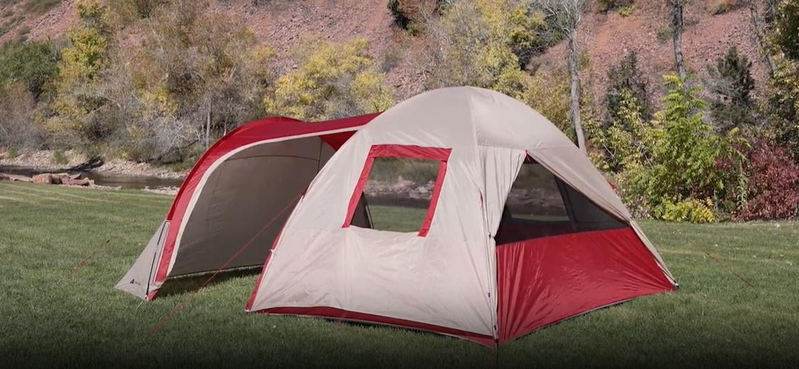 6 Person Dome Tent with Sitting Area 15 ft. x 11 ft. B5950