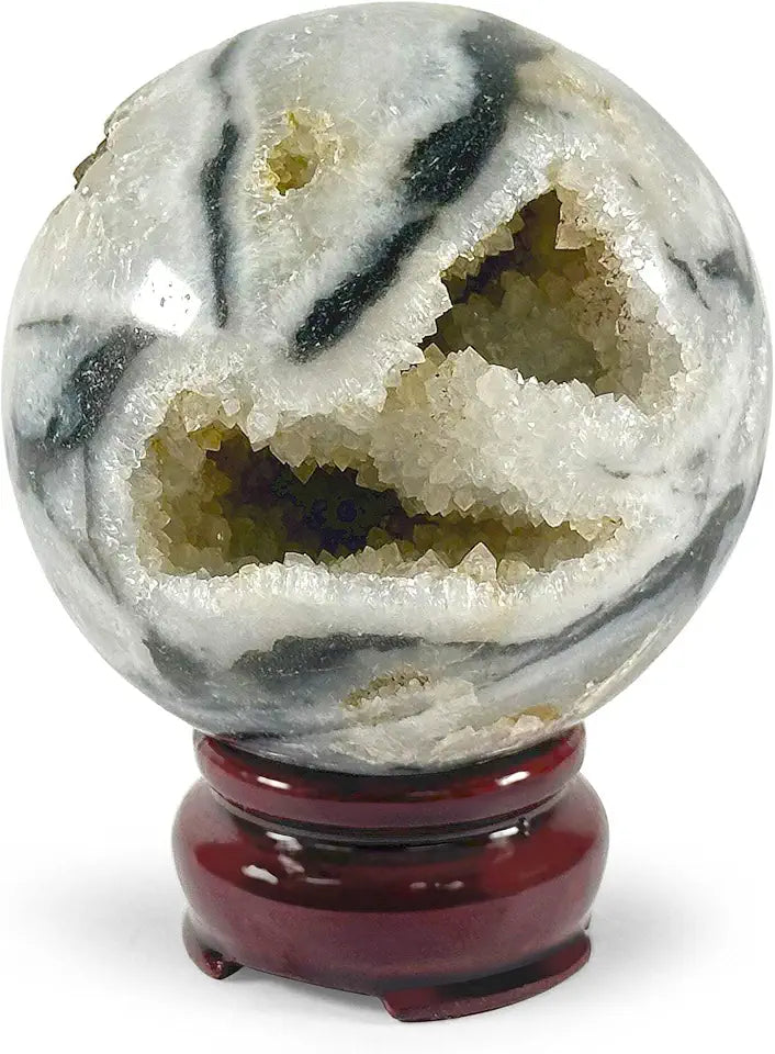 Polished Sphalerite Crystal Gemstone Sphere E1230