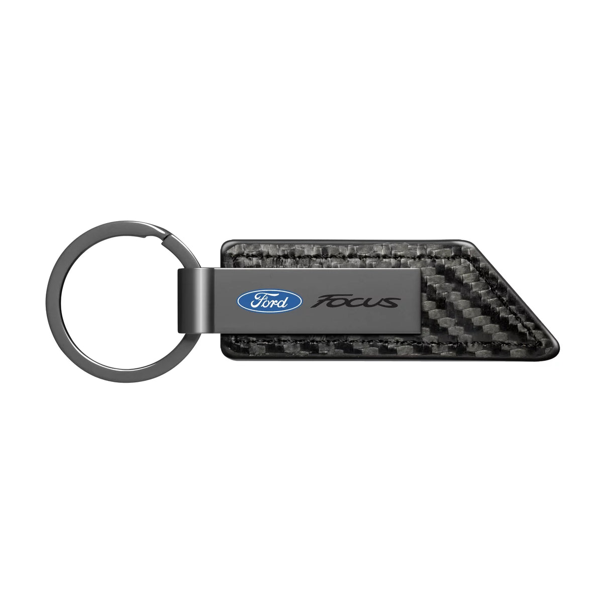Black PU Leather Key Chain F231579