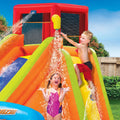 Inflatable Water Park Slide and Splash Pool D634