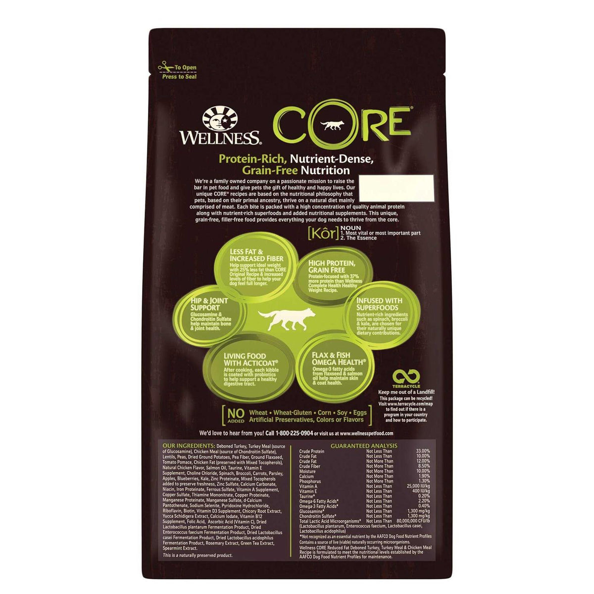 Grain-Free Reduced Fat Dry Dog Food N36093