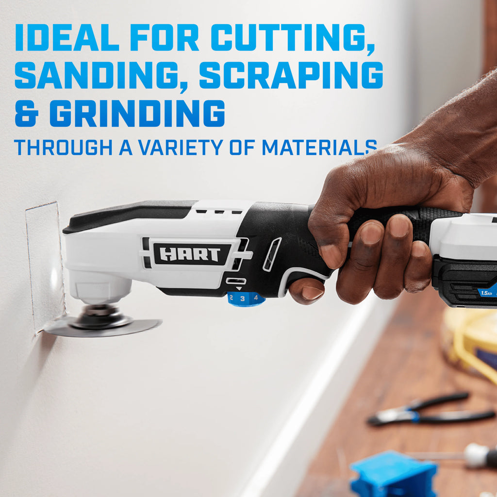 Cordless Oscillating Multi-Tool with Accessories D1301