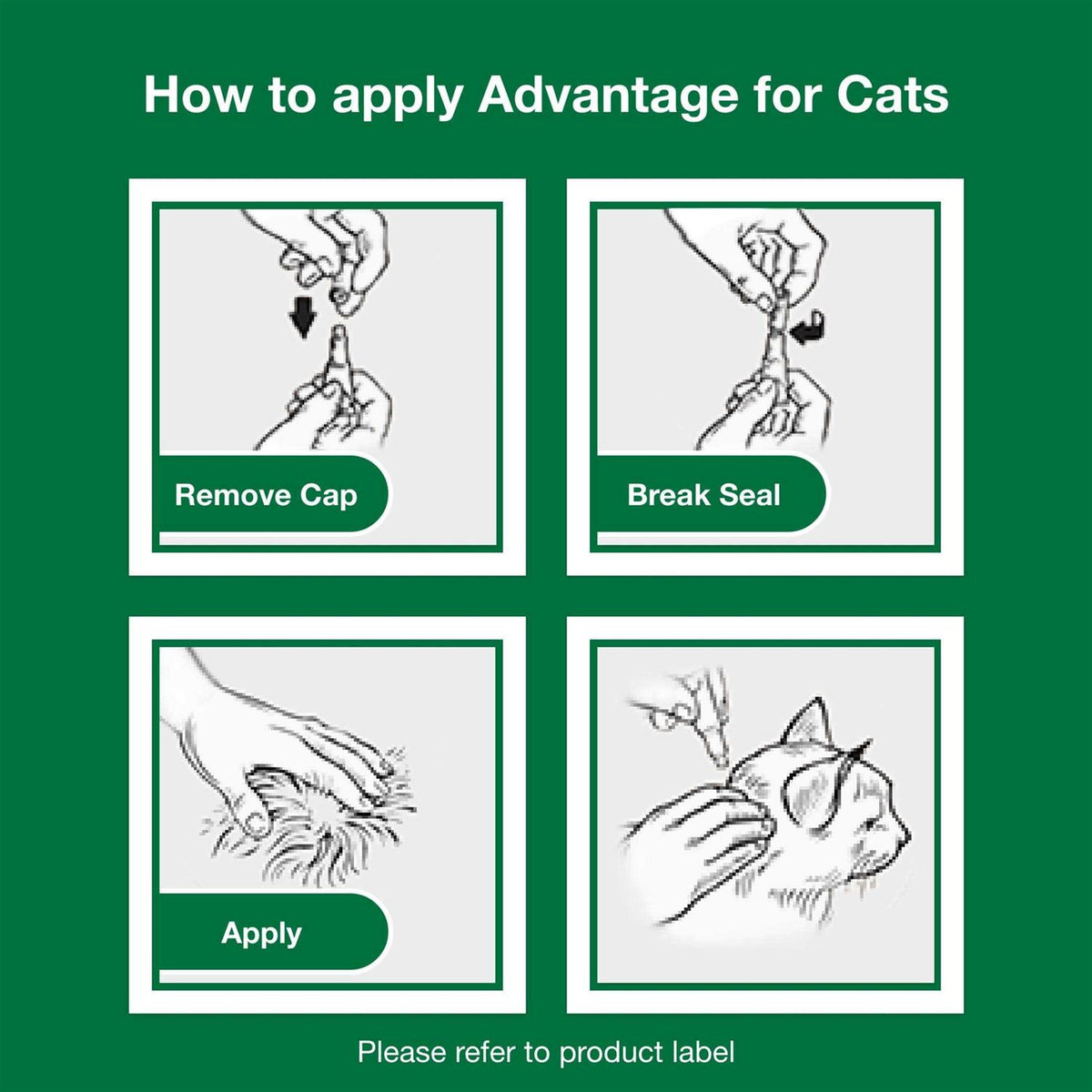 Topical Flea Prevention for Small Cats P425370