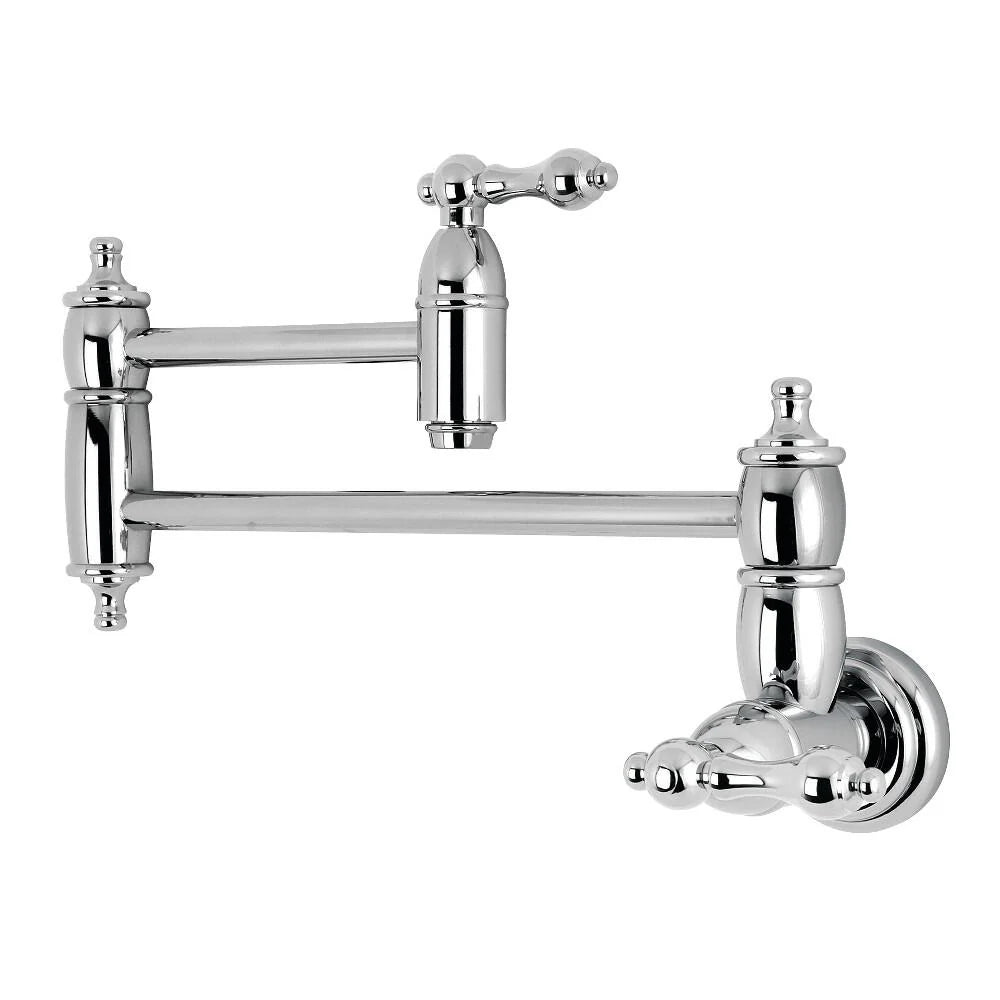 Wall Mounted Pot Filler Faucet Polished Chrome G16249