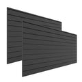 Slat Wall Panel Set Charcoal 2-Pack R62090