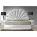Queen Size High Gloss White Headboard P632438