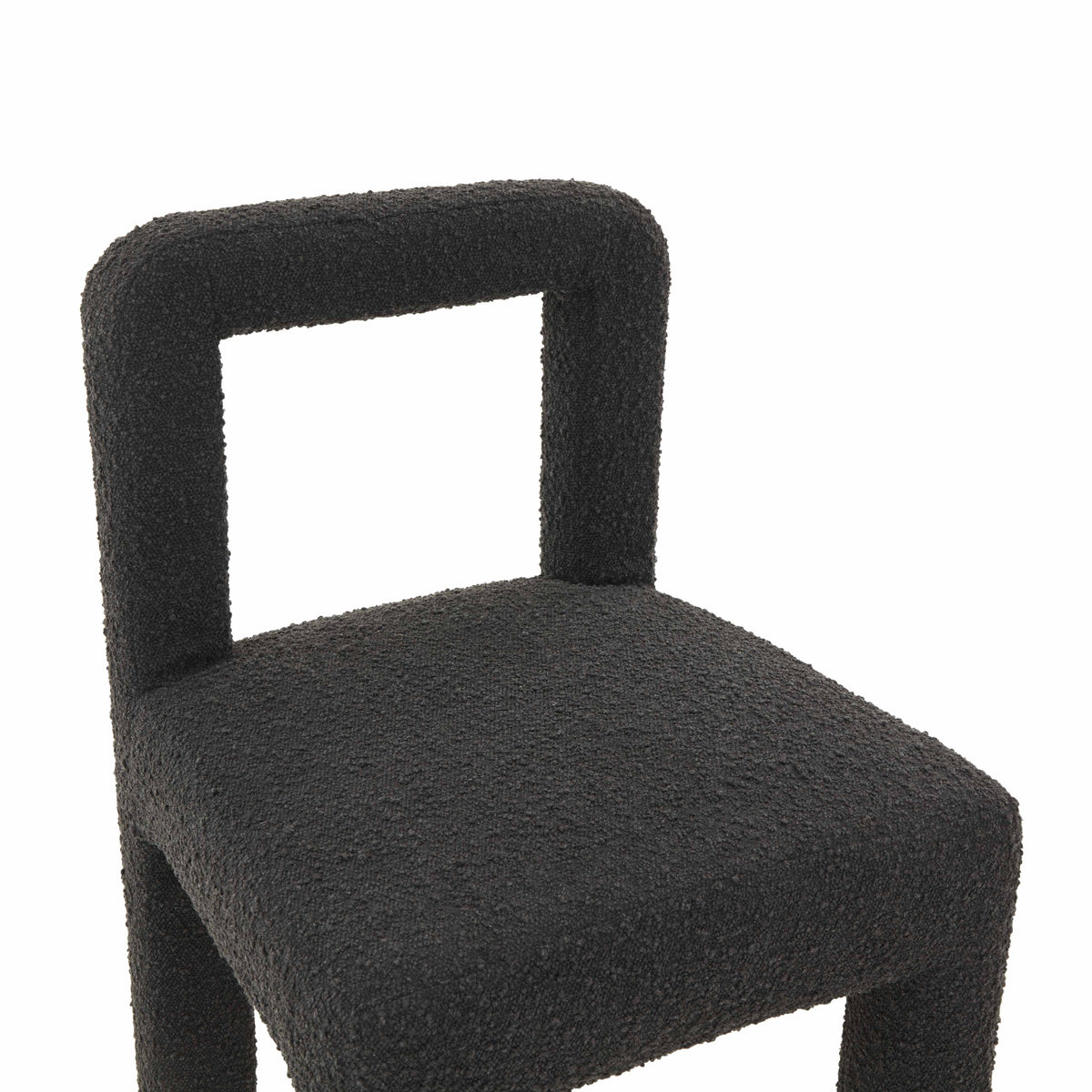 Black Boucle Dining Chair R40966