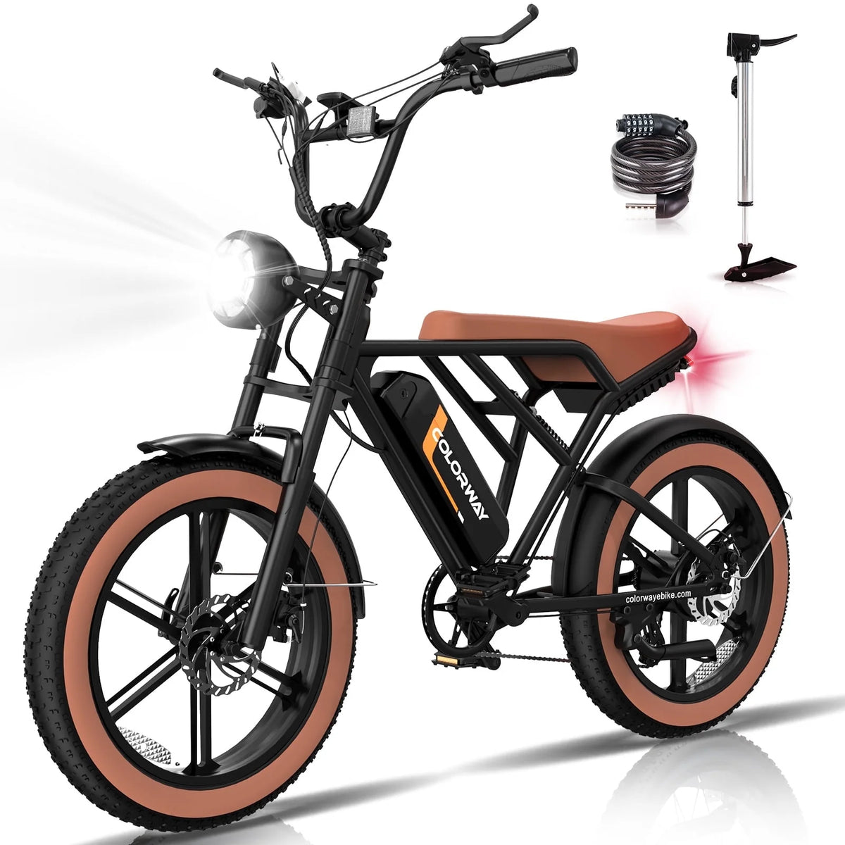 750W Electric Bike 20X4.0 Fat Tire 48V 15Ah Battery A939780