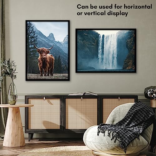 White 4x6 Picture Frame with Shatter Resistant Glass I98616
