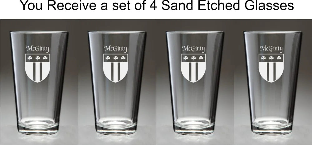 Pint Glasses Set of 4 C29648