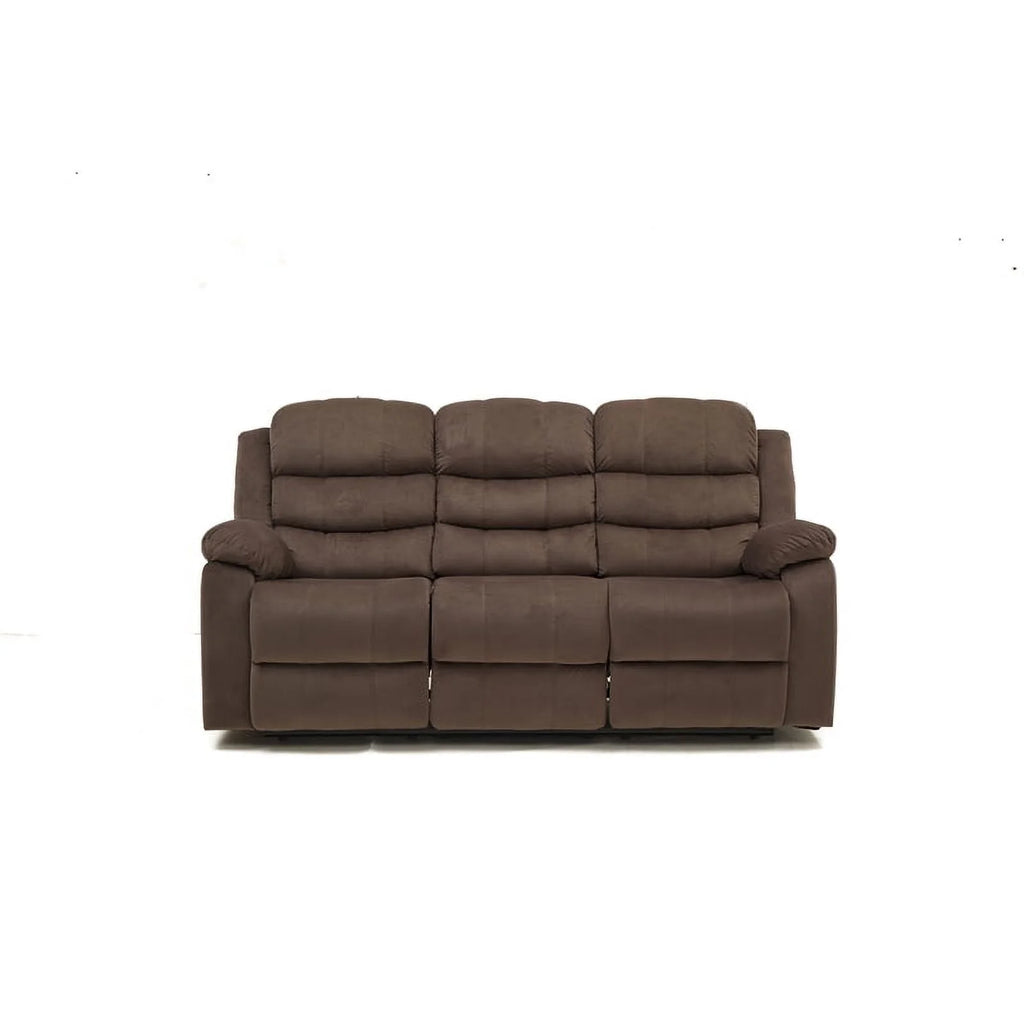 Brown Microfiber Sofa B8235