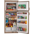 2-Way Double Door Refrigerator with Thermostat Control, Black Metal Frame, 8 Cu Ft K889286
