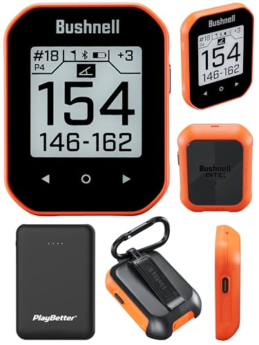 Orange Slope Golf GPS Handheld with Portable Charger L319