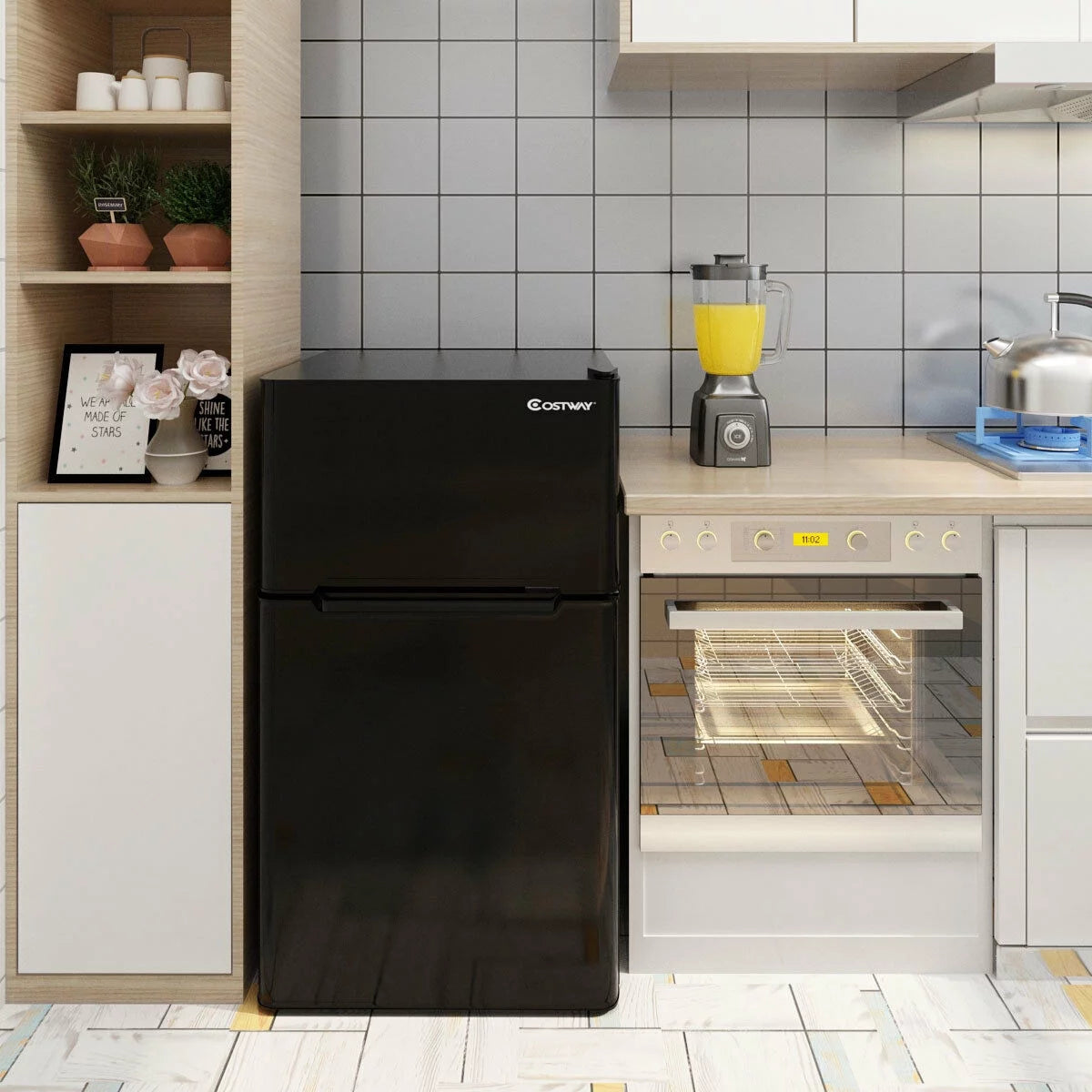Compact Refrigerator 3.2 cu ft. Grey J138428