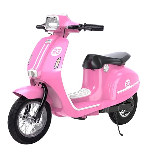 2 Wheel 24V Kids Electric Motorcycle with Music Headlight 3 Speed Pink S338