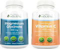 Magnesium Glycinate 400mg + Vitamin C 1000mg Tablets & Capsules N43593