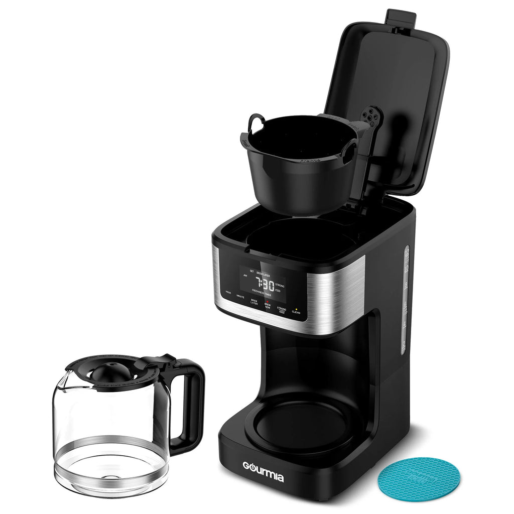 12 Cup Programmable Hot & Iced Stainless Steel Coffeemaker P8634