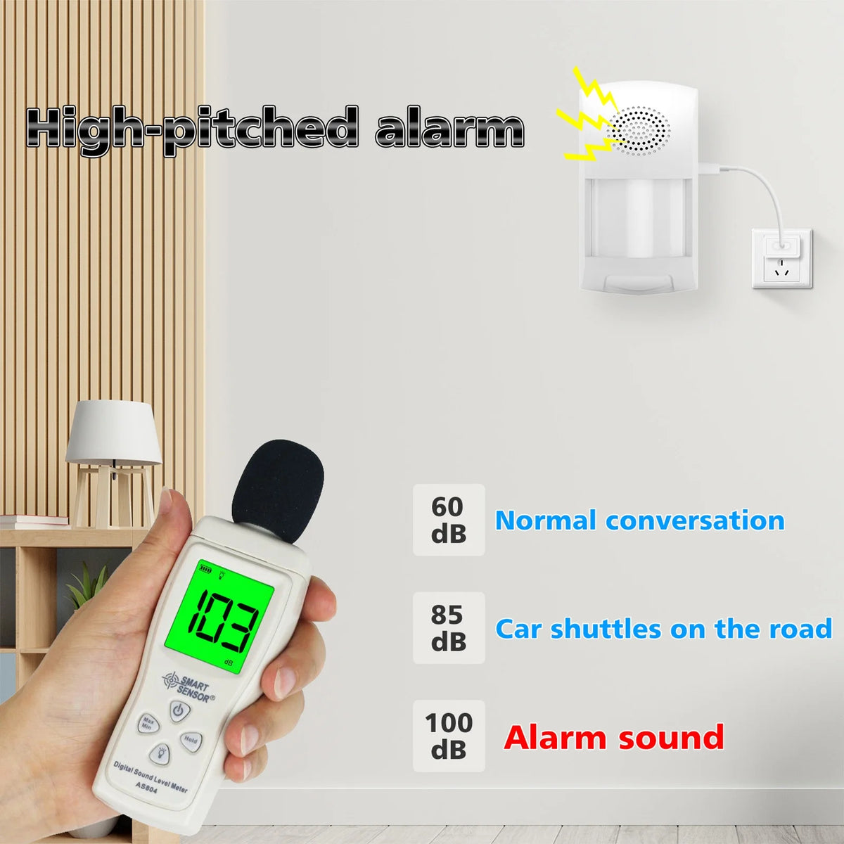 Wireless Home Security System with Auto Dialer E53935