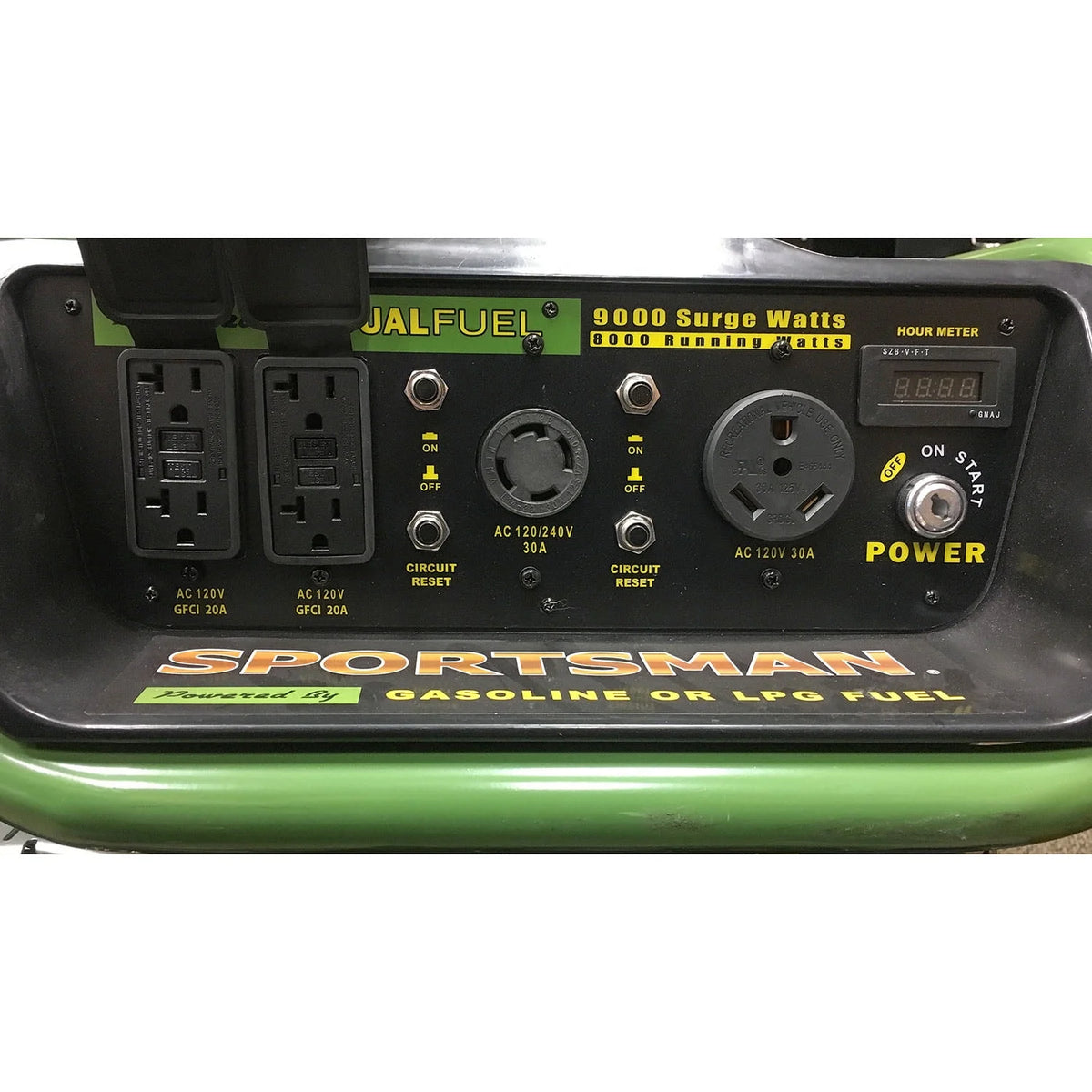 9000 Watt Dual Fuel Generator M50838