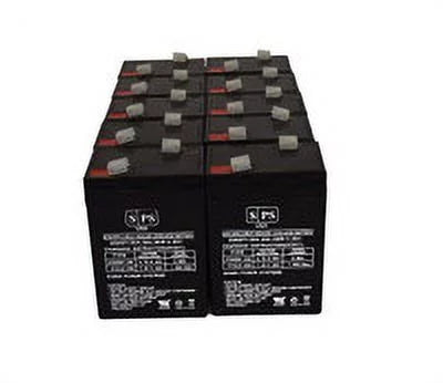 6V 4.5 Ah Medical Replacement Battery 10 Pack M480