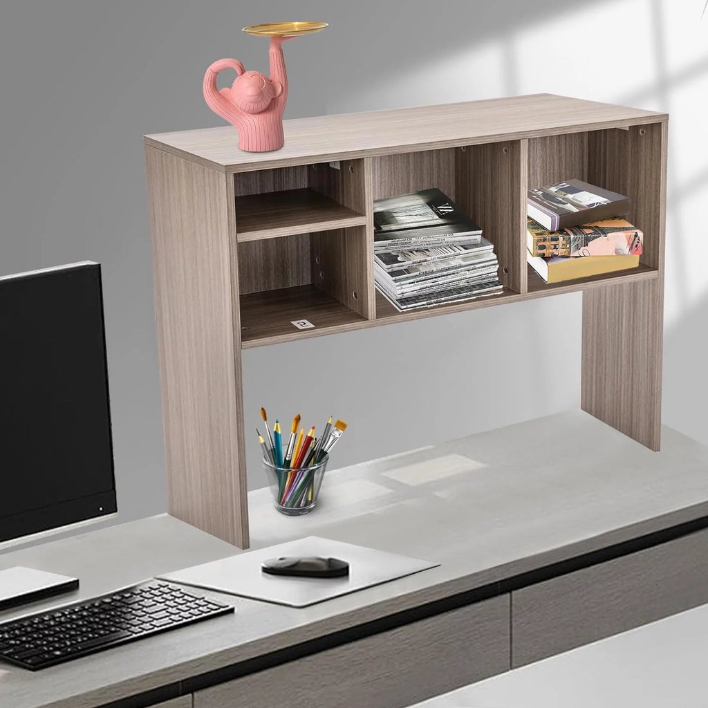 Gray Desk Bookshelf Organizer U368485
