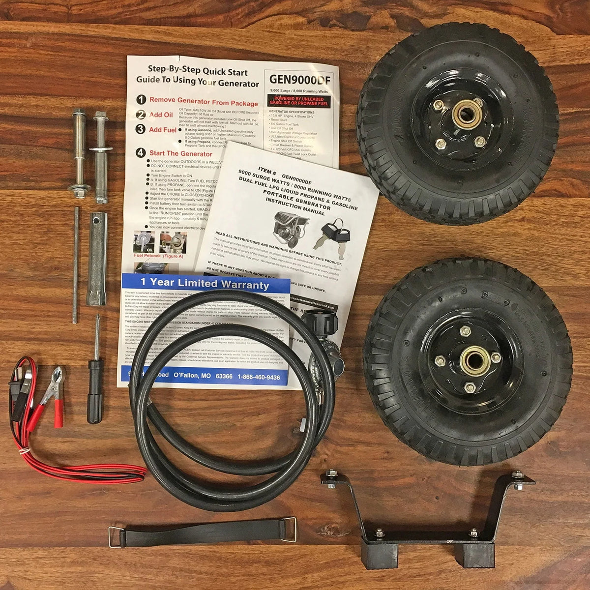 9000 Watt Dual Fuel Generator M50838