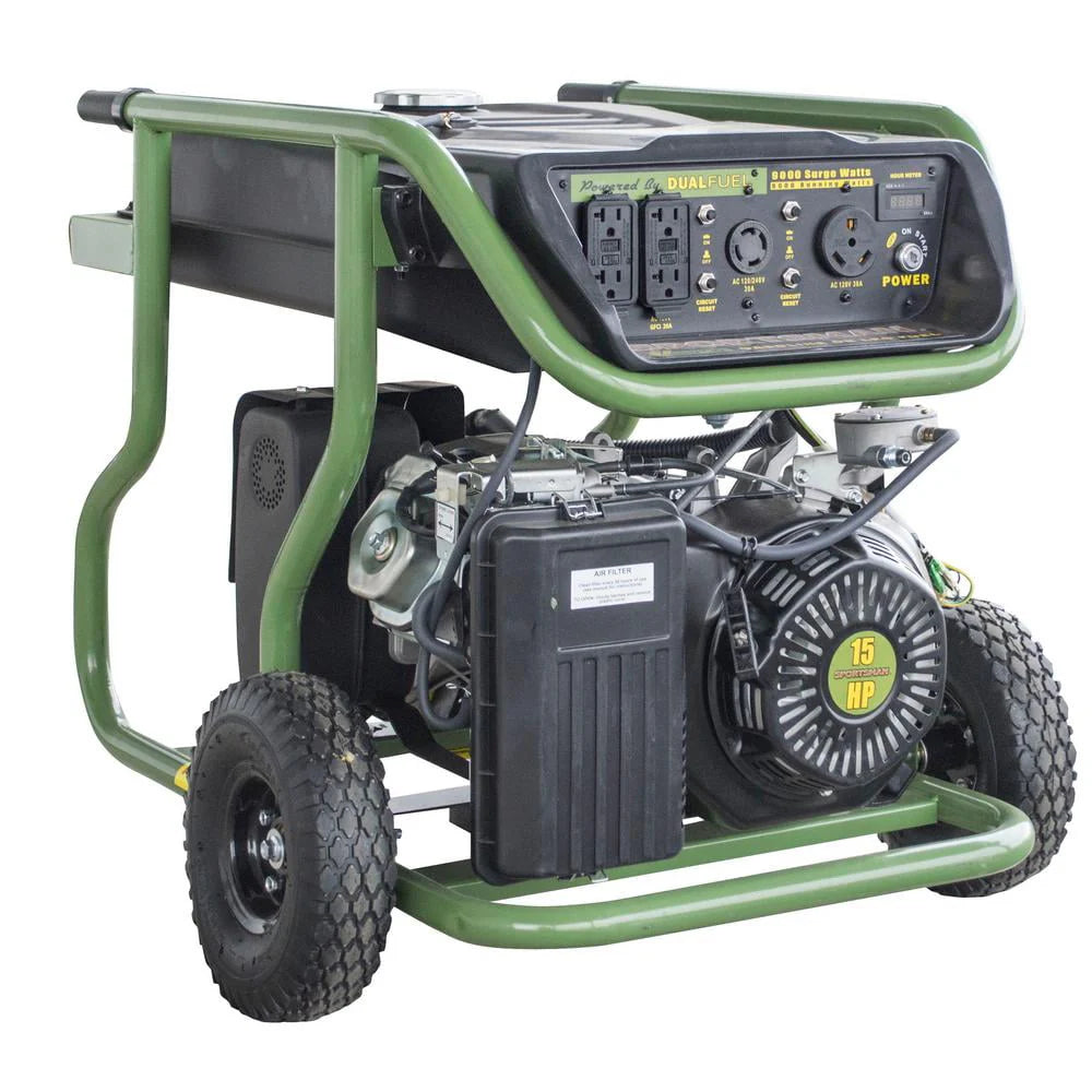 9000 Watt Dual Fuel Generator M50838