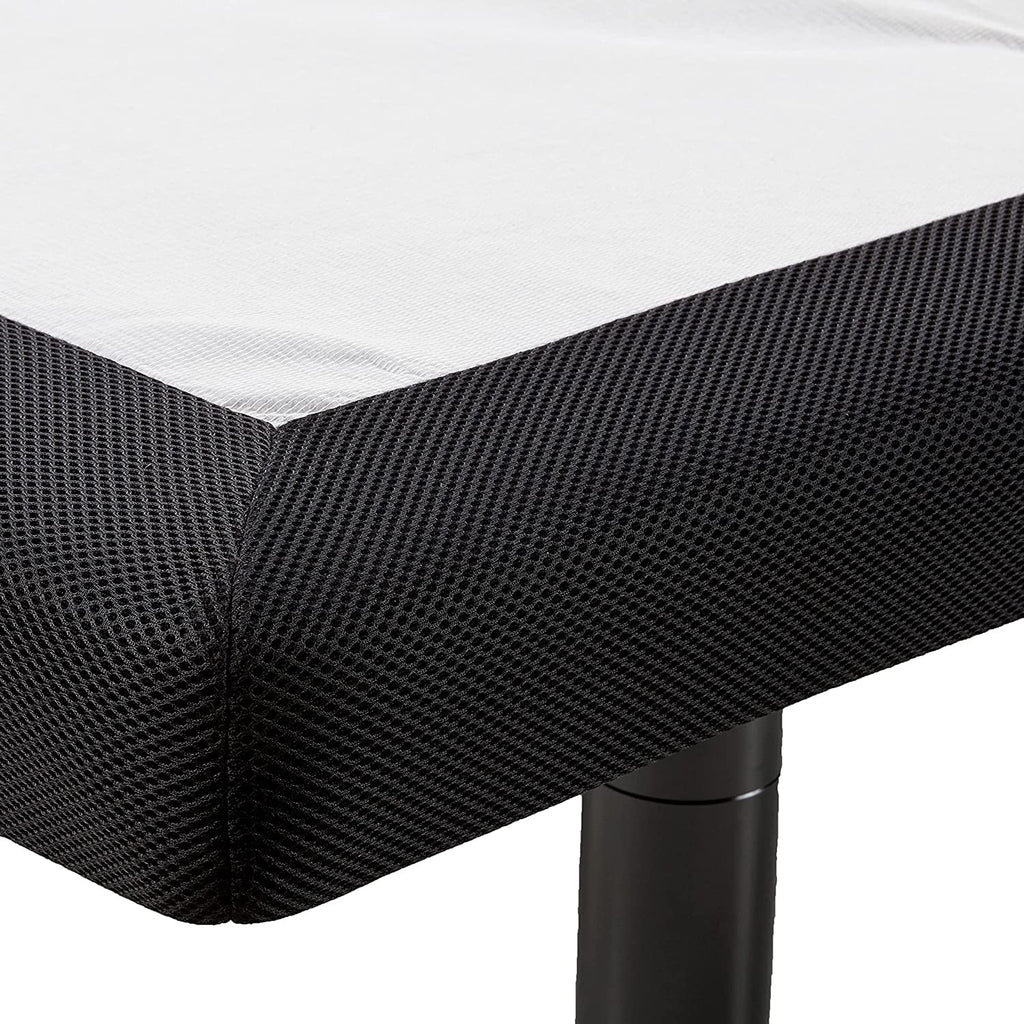 Adjustable Queen Bed with USB Ports in Black V228