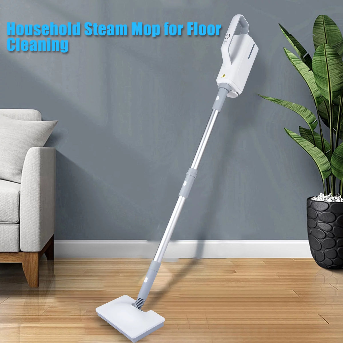 Handheld Steam Mop 370ml 2-Level Steam W843498