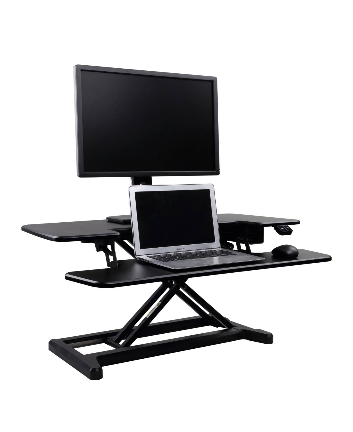 36" Electric Sit-Stand Desk Riser Black G2996