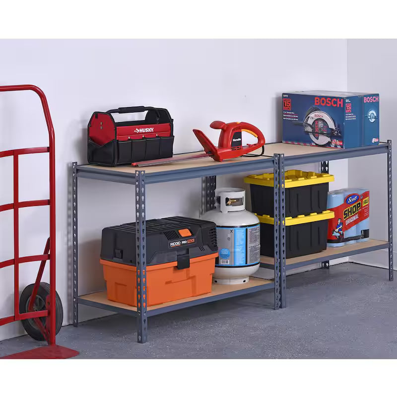 4 Tier Adjustable Steel Shelving Unit S6173