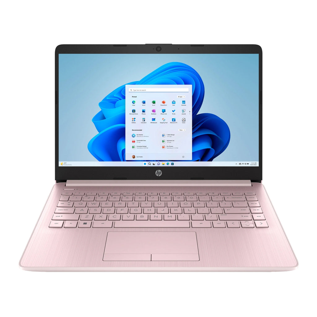 14 inch Laptop Intel Processor 4GB RAM 64GB eMMC Pink K983