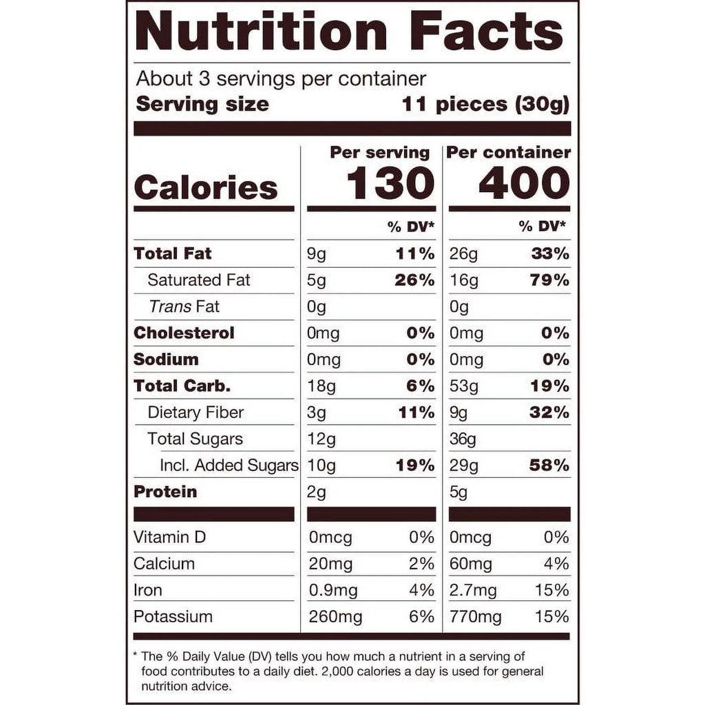 72% Dark Chocolate Strawberry Baobab Bites 1.5 oz K9516