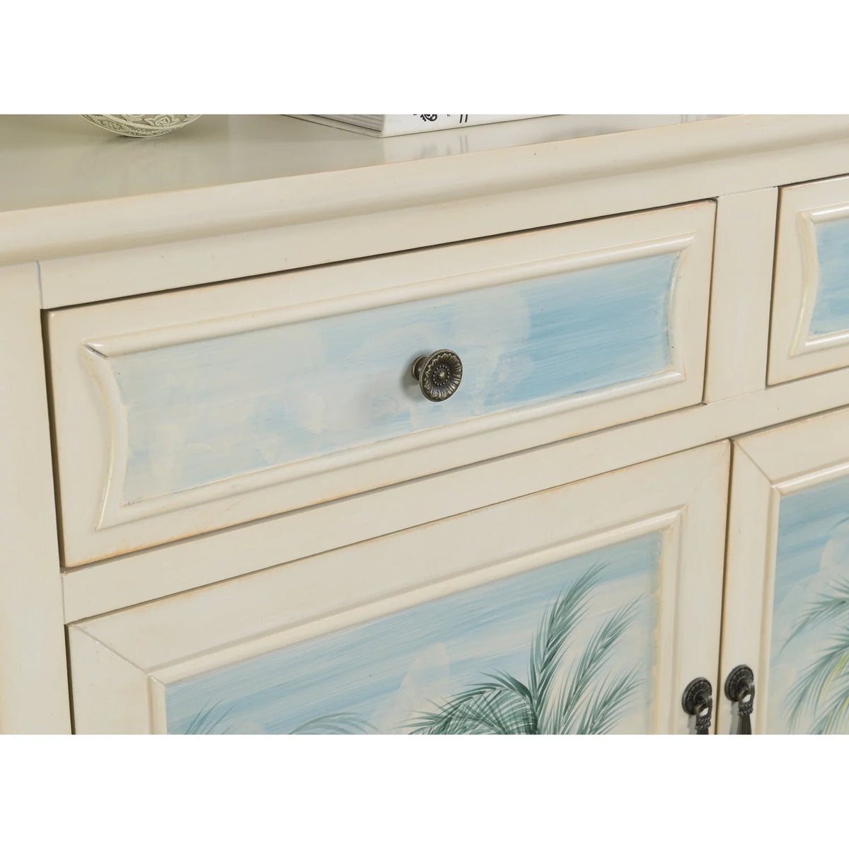 Two Drawer Two Door Cupboard M8859