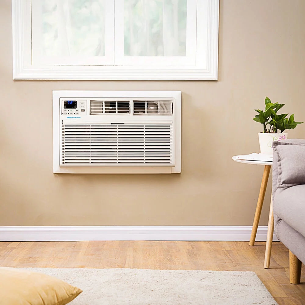 10,000 BTU 230-Volt Through-the-Wall Air Conditioner with Heater, White F60529