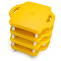 16in Gym Class Scooter Board with Safety Handles Yellow U763936