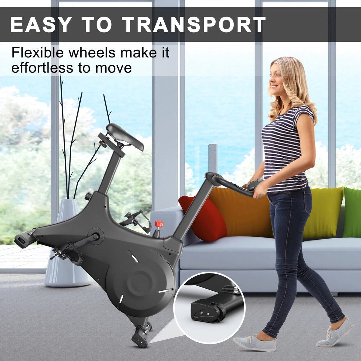 Magnetic Resistance Stationary Exercise Bike V801326