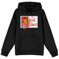 Black Graphic Hoodie P858