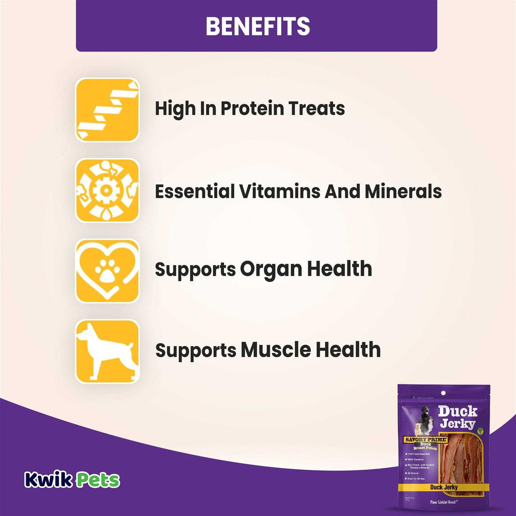 Natural Duck Jerky R28444