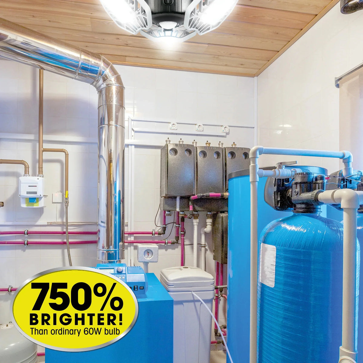 LED Garage Light Motion Activated A5575