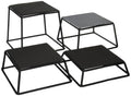 Black Non-Slip Riser Set of 4 Q218243