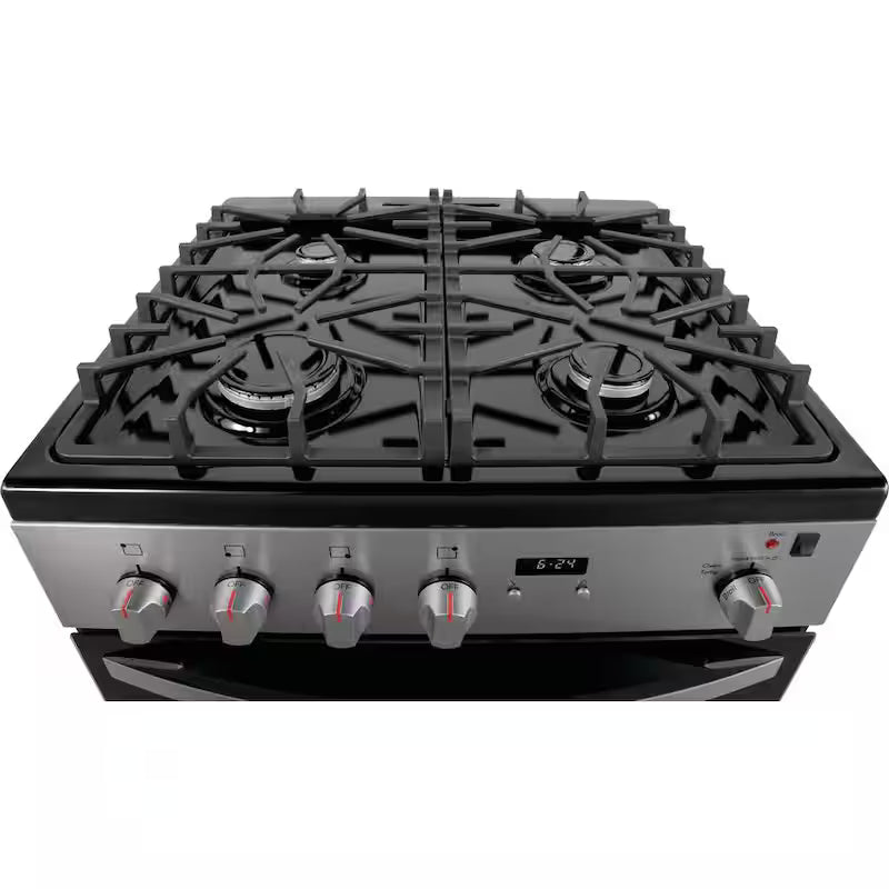 Freestanding Gas Range with Manual Clean in Stainless Steel L254