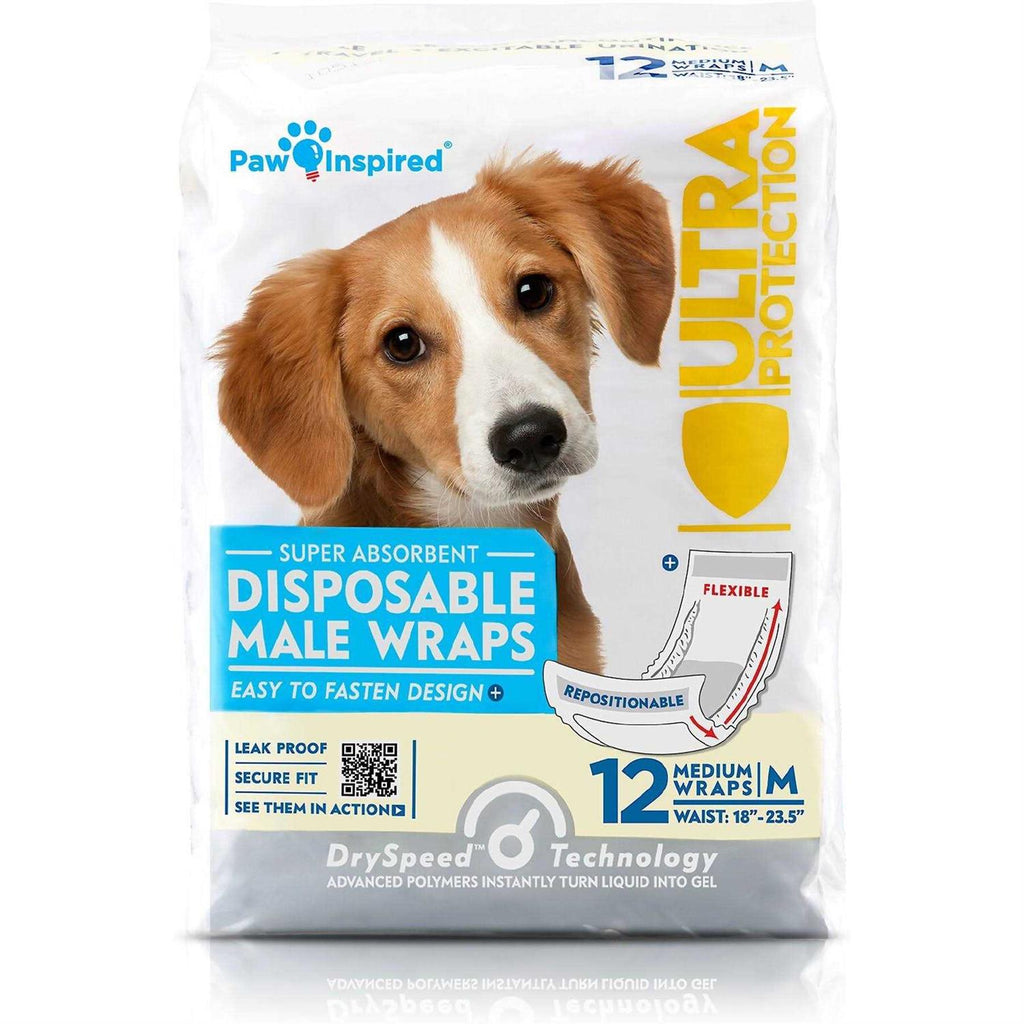 Disposable Belly Band Male Dog Wraps L490