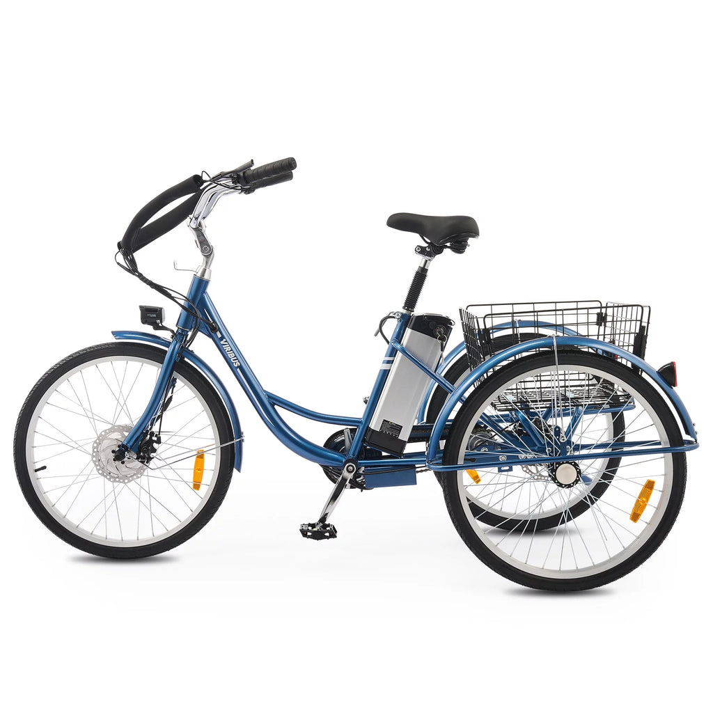 26" 350W Electric Tricycle with Basket A218429