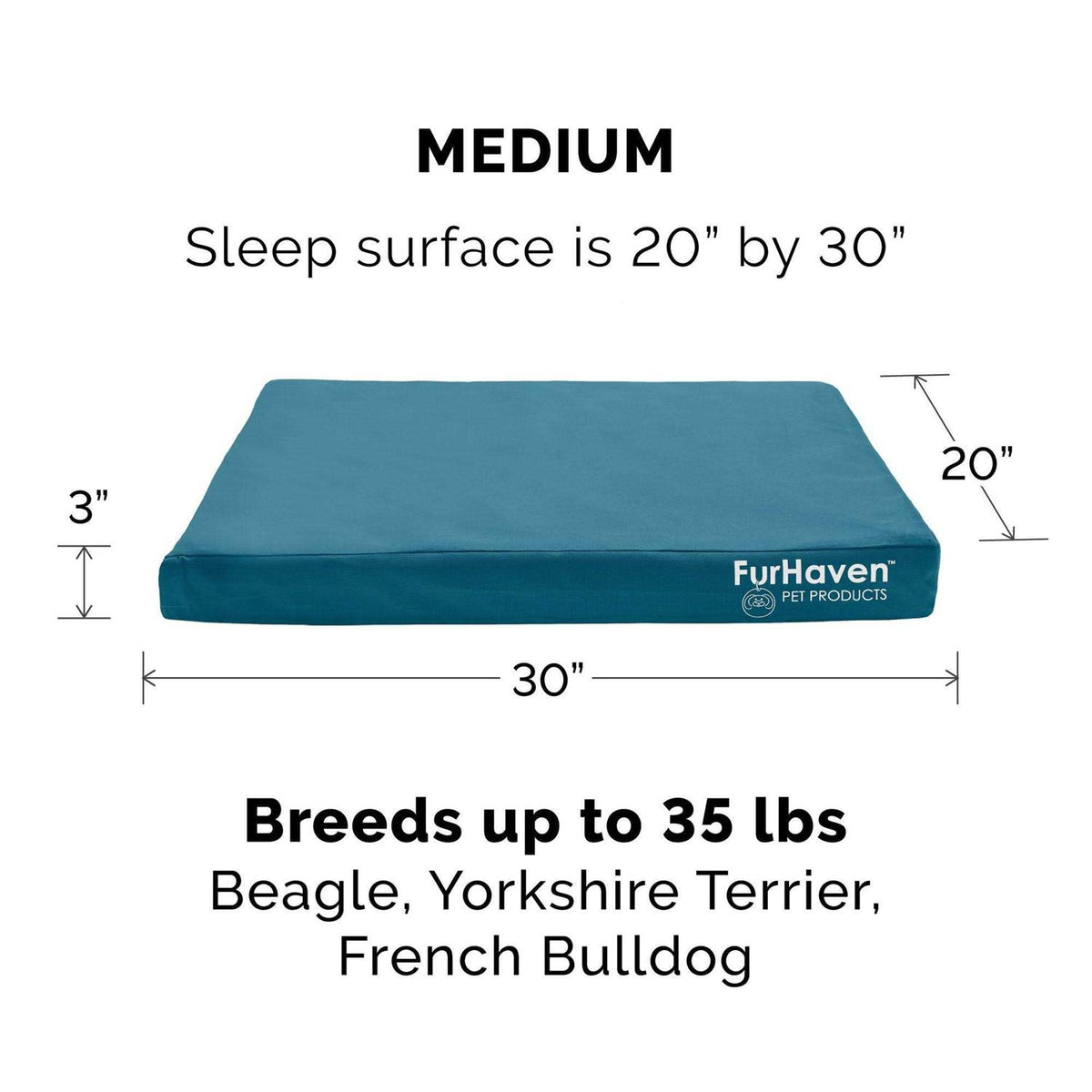 Oxford Indoor/Outdoor Orthopedic Pet Bed I928