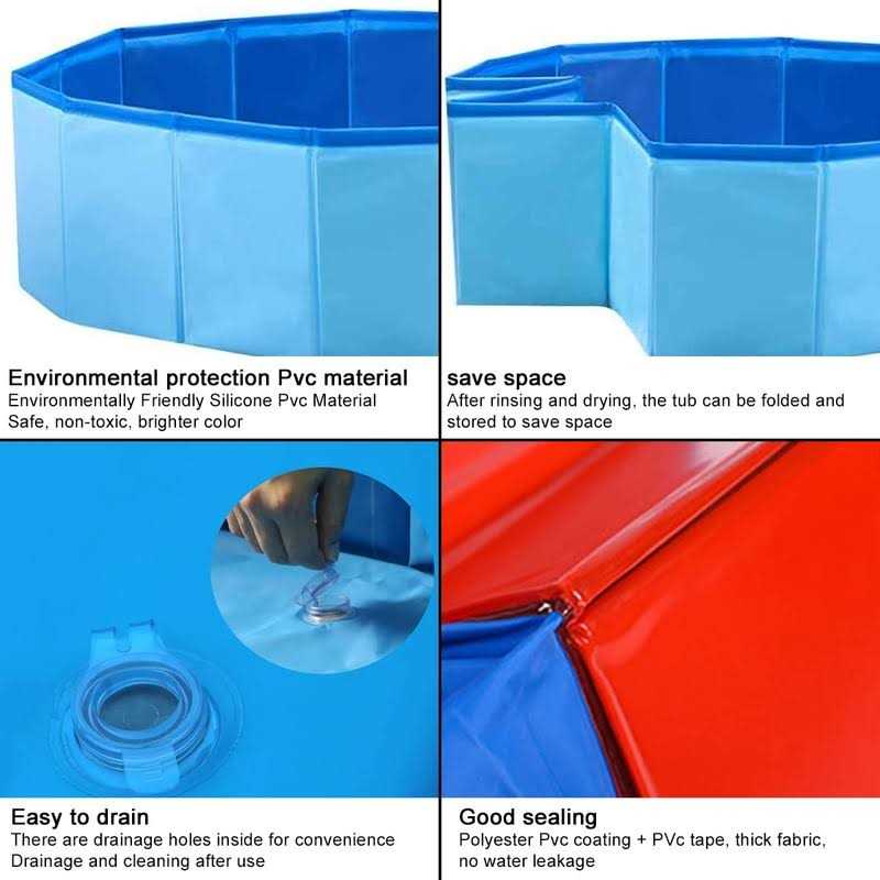 PVC Dog Pool 24 x 8 Inch N888521