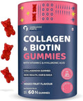 Collagen Gummies 60 Biotin Gummies Mixed Fruit Flavour S21728